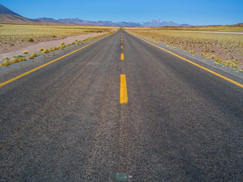Clean sealcoated asphalt surface